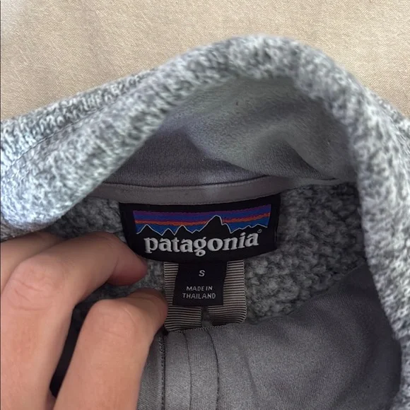 Patagonia Gray Utility Jacket with Textured Fleece - Picture 2 of 4